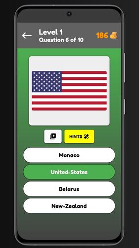 Flags Quiz - Guess The Flags স্ক্রিনশট 0