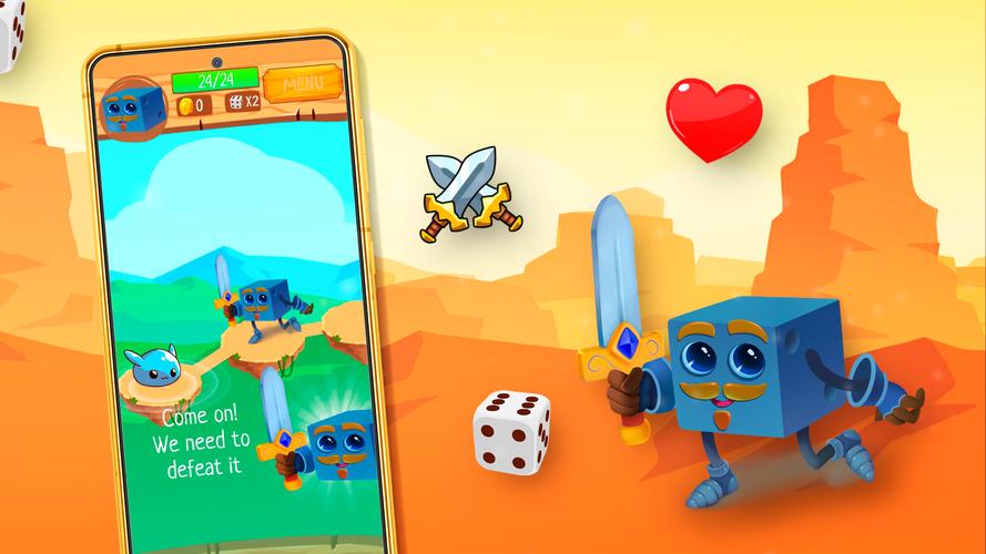 Dice Adventures Zrzut ekranu 1
