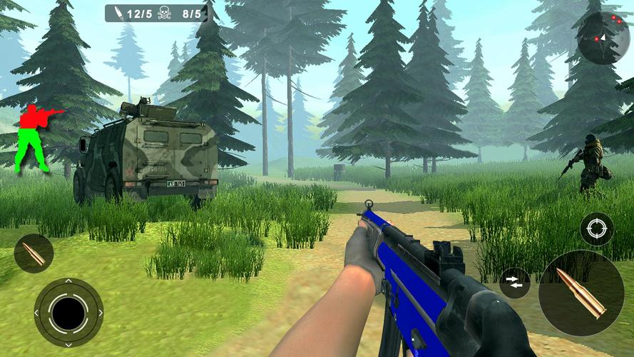 Commando Strike Offline Game 스크린샷 1