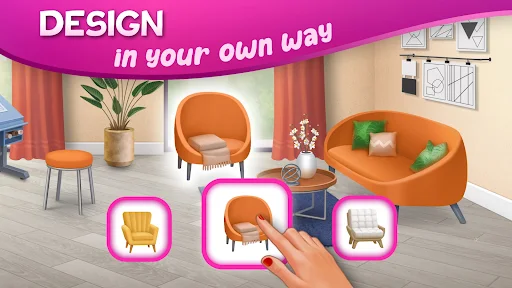 DesignVille: Home Design Game Screenshot 1