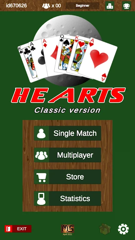 Hearts - classic version Ảnh chụp màn hình 0