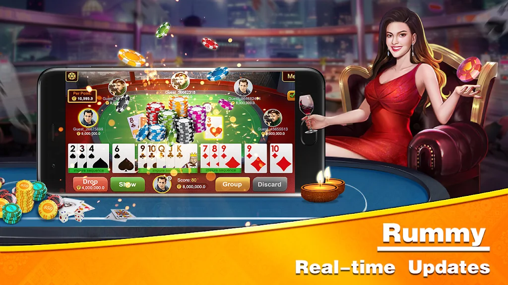 Teen Patti Run Скриншот 1