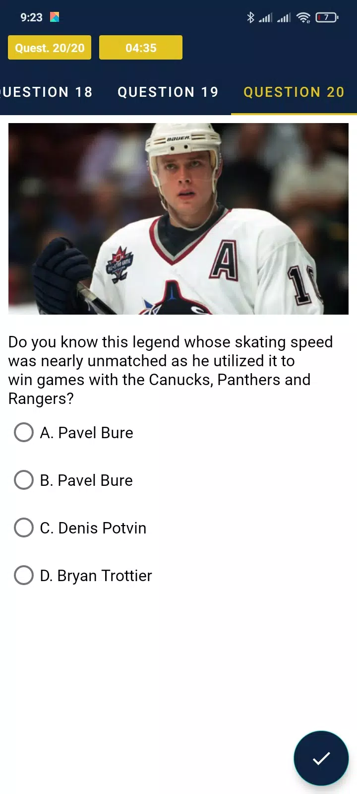 Trivia Game For NHL Addict! 螢幕截圖 2