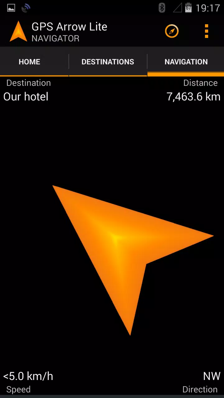 Schermata GPS Arrow Navigator LITE 3