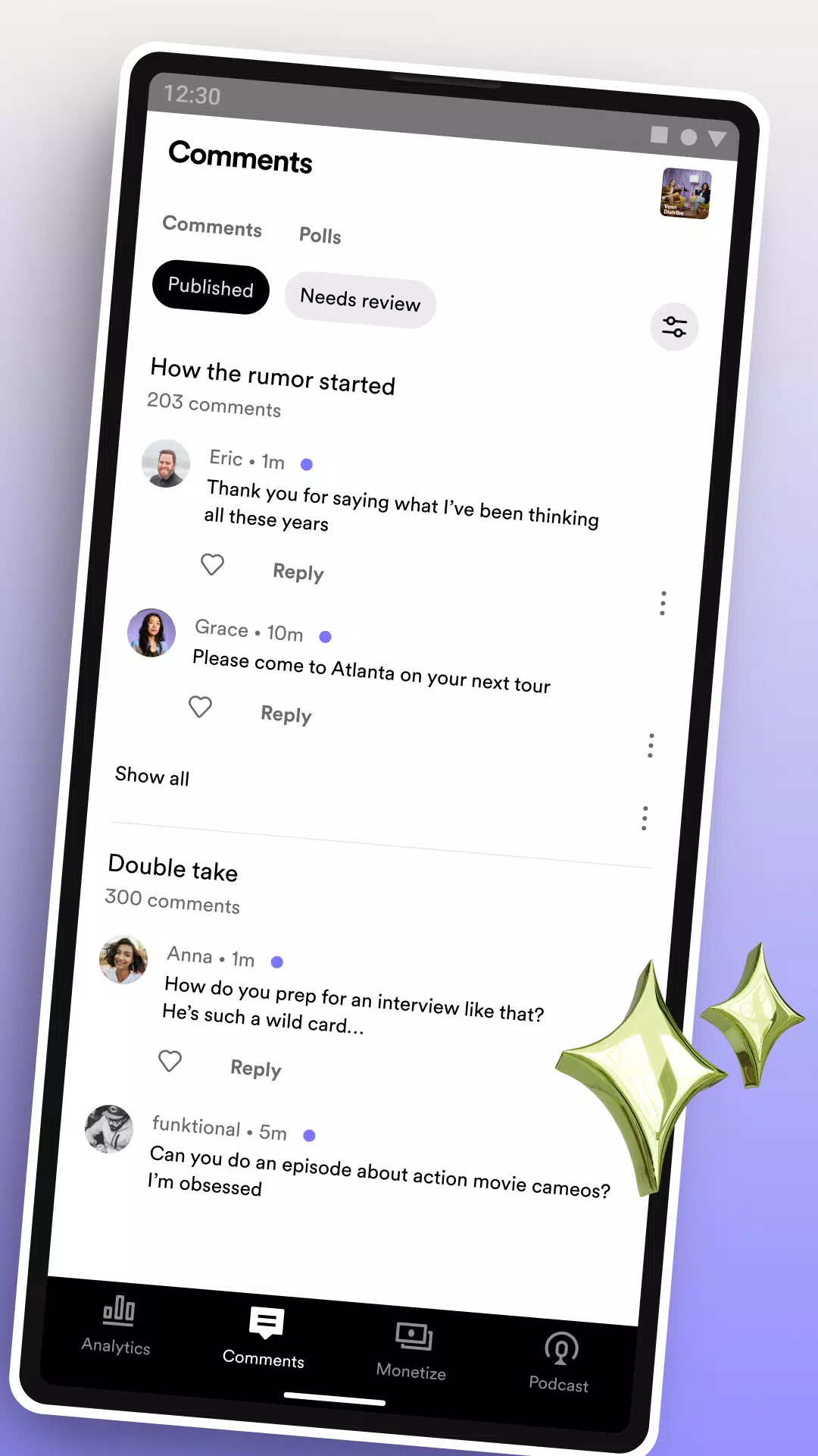 Spotify for Podcasters স্ক্রিনশট 1