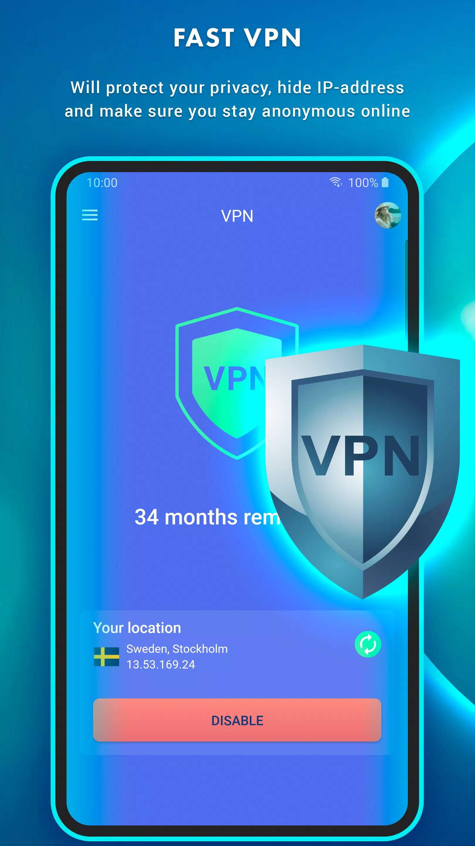 Antivirus - Cleaner + VPN Zrzut ekranu 2