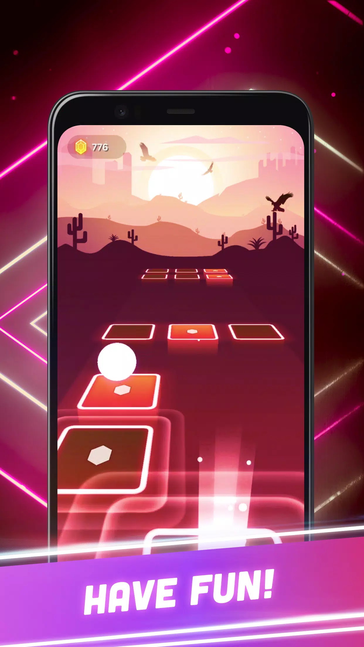 Beat Tiles 3D: Music Game Ảnh chụp màn hình 3