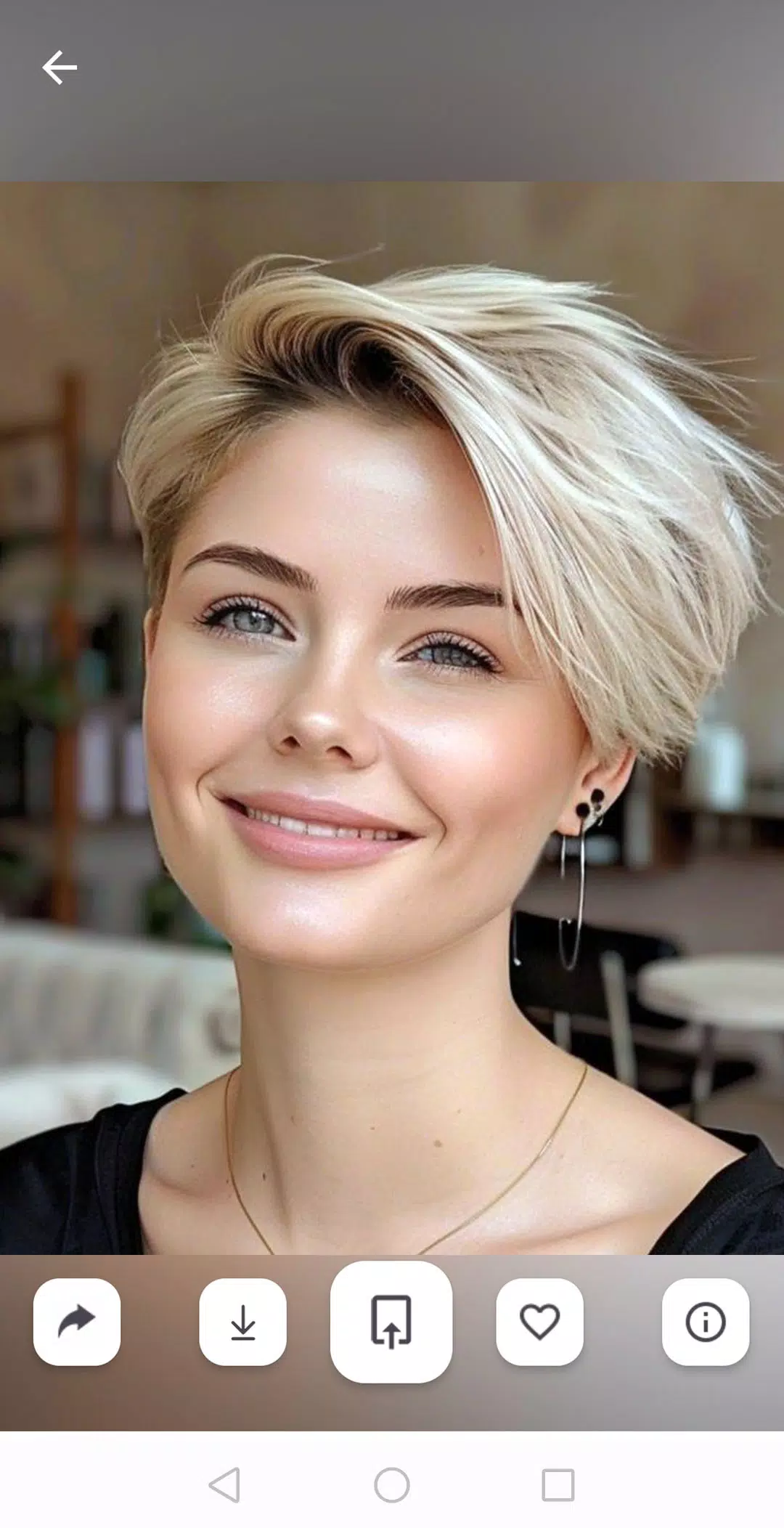 Short Haircuts Ảnh chụp màn hình 3