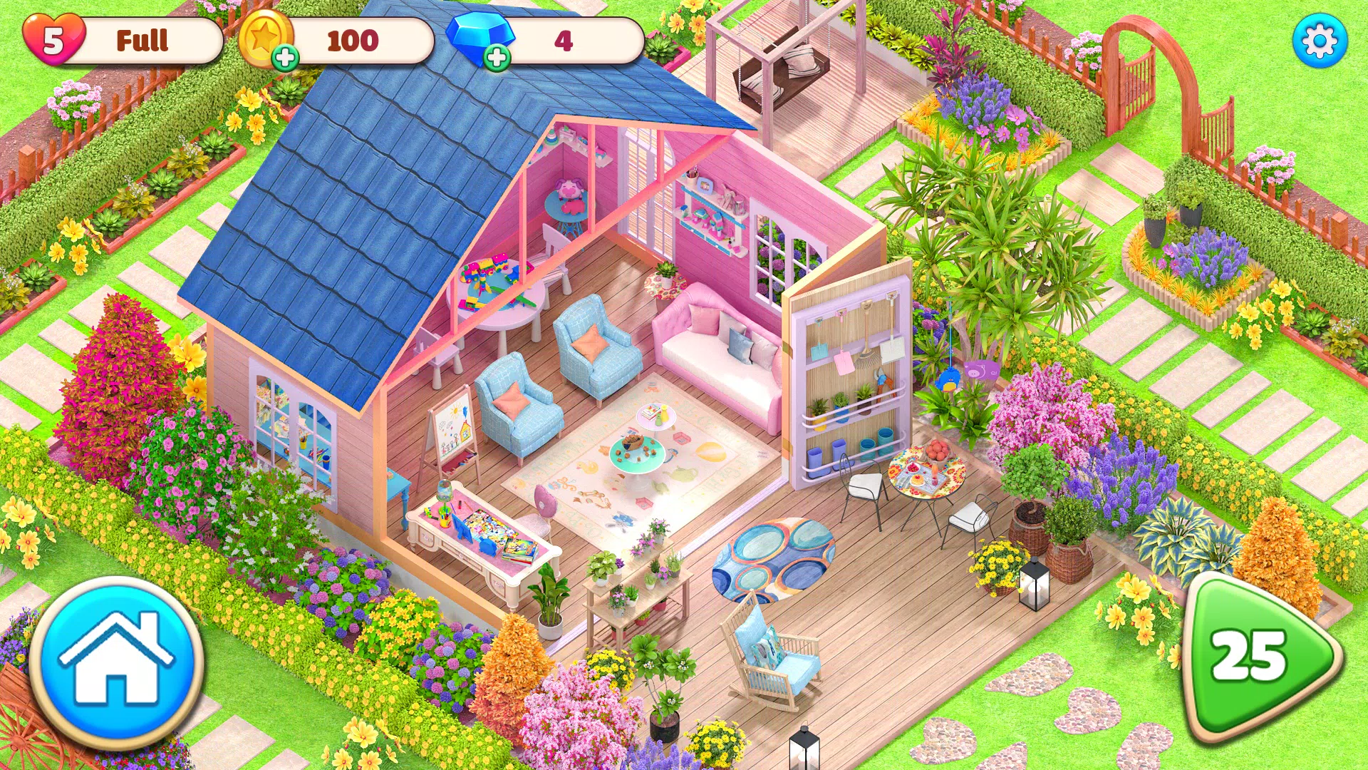 Dream Garden: Makeover Design 螢幕截圖 2