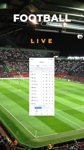 Live Football Tv: Live Score Capture d'écran 2