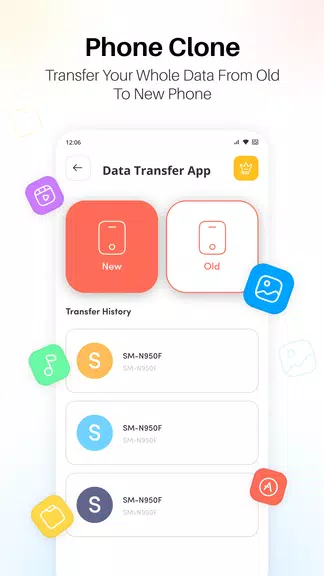 Smart Phone Transfer:Copy Data Screenshot 2