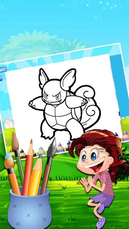 Coloring Book For Pokestar Zrzut ekranu 0