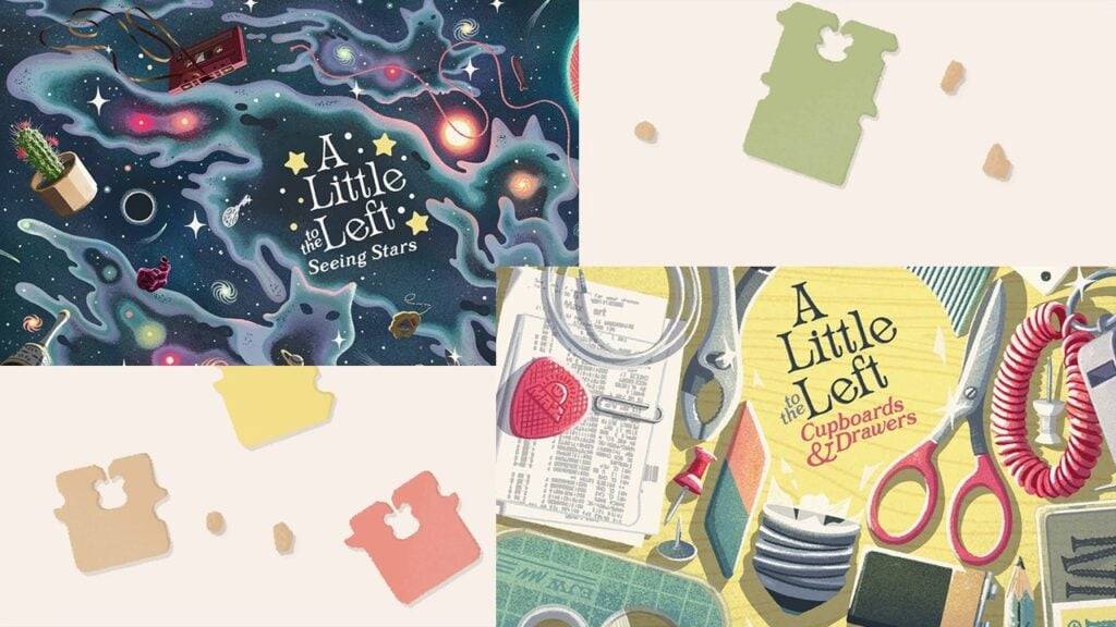 Un poco a la izquierda lanza armarios y cajones, viendo DLC de estrellas