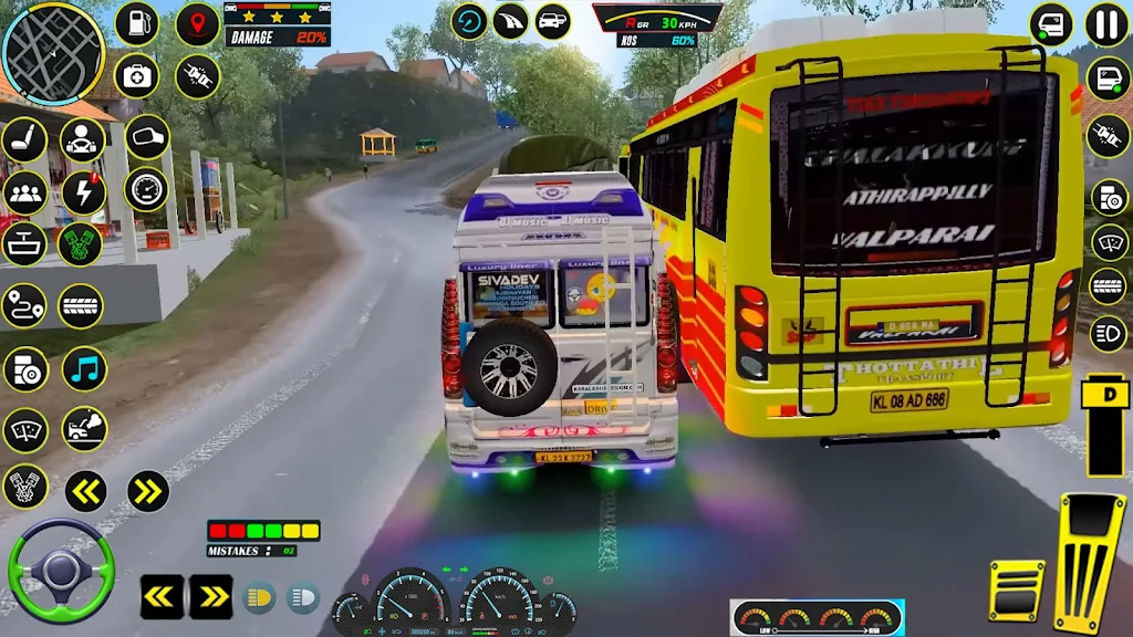 US Public Bus Driving Games 3d স্ক্রিনশট 2