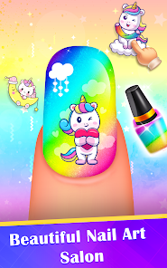 Nail polish game nail art Ekran Görüntüsü 0