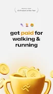 Fitmint: Get paid to walk, run Captura de pantalla 0