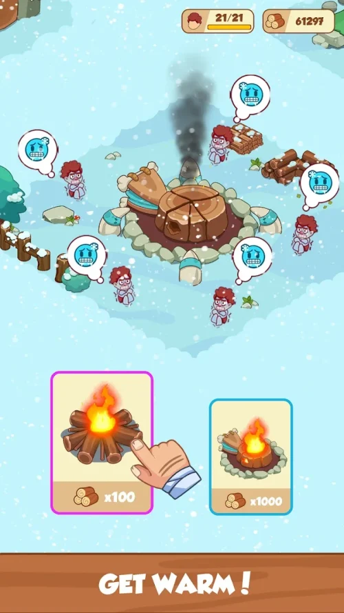 Icy Village: Tycoon Survival スクリーンショット 3