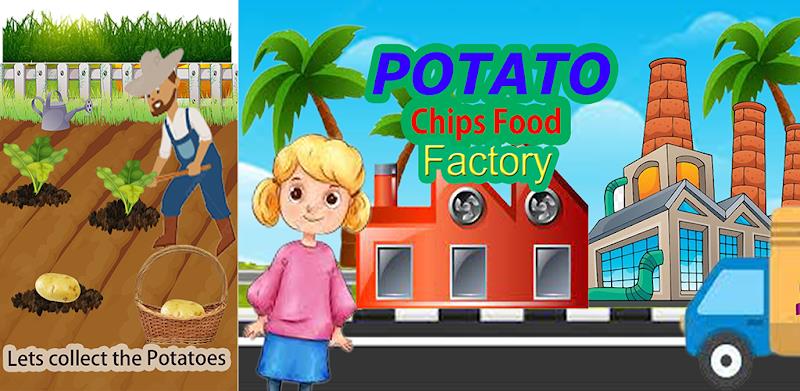 Potato Chips Food Factory Game Capture d'écran 2