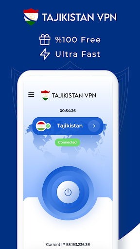 VPN Tajikistan - Get TJ IP ဖန်သားပြင်ဓာတ်ပုံ 0