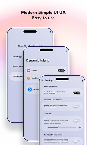 Dynamic Island - Notch Island ဖန်သားပြင်ဓာတ်ပုံ 2