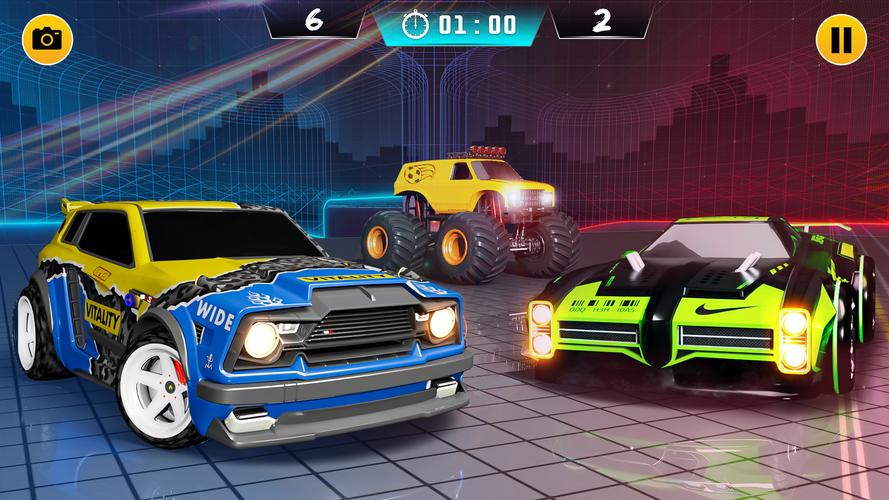 Rocket Car Racing Games 3D 螢幕截圖 2
