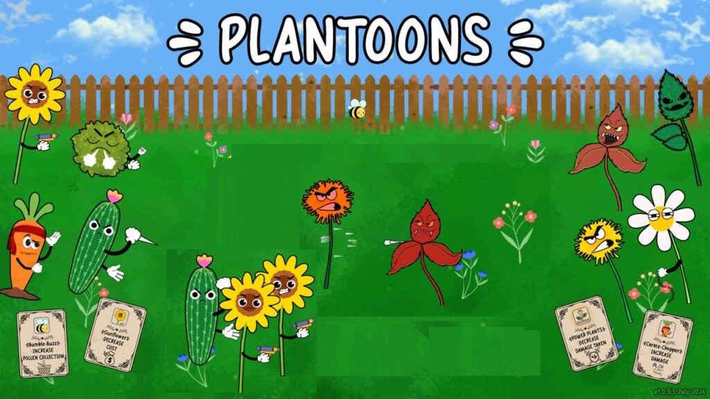 Plantoons: Vegetation Wars - 좀비가 아닌 잡초와 싸우세요!