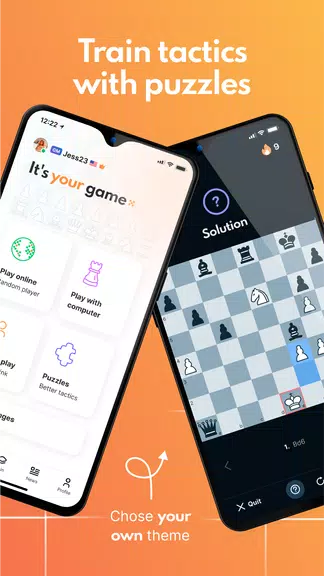 chess24 > Play, Train & Watch Ekran Görüntüsü 1