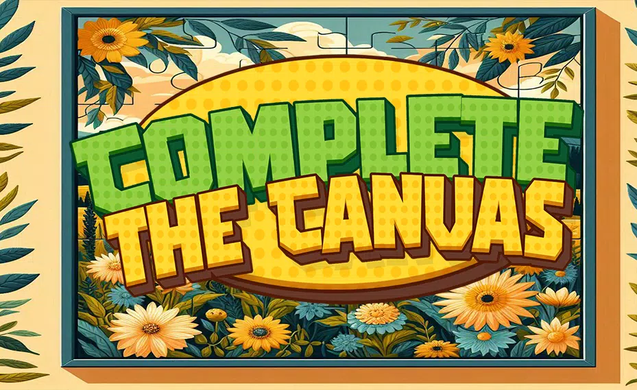 Complete the Canvas Puzzle Captura de tela 0