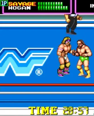 WWF Superstars of Wrestling Cl 螢幕截圖 0