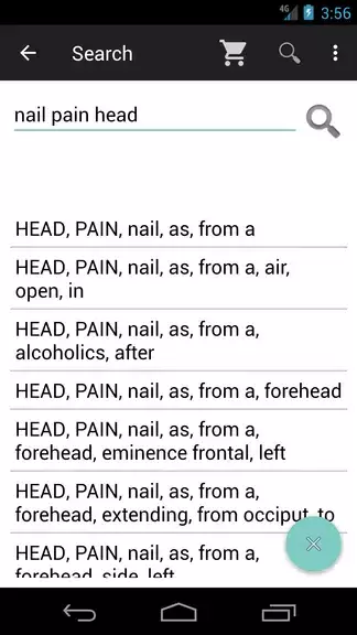 Homoeopathic Repertorium ภาพหน้าจอ 3