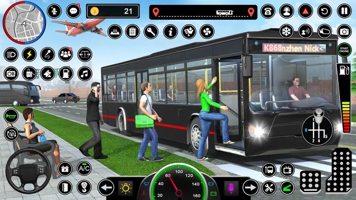 Bus Simulator - Driving Games 螢幕截圖 1