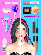 Lip Art Beauty Makeup Games Zrzut ekranu 2