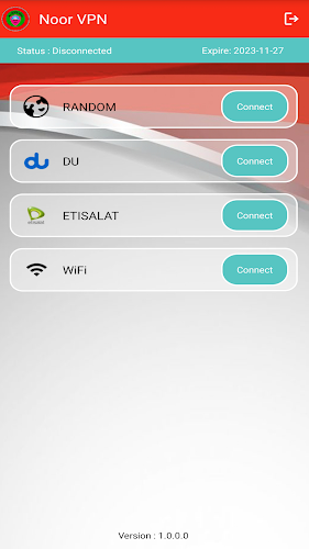 Al Noor vpn Screenshot 2