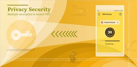 VPN Master Secure VPN Proxy 螢幕截圖 1