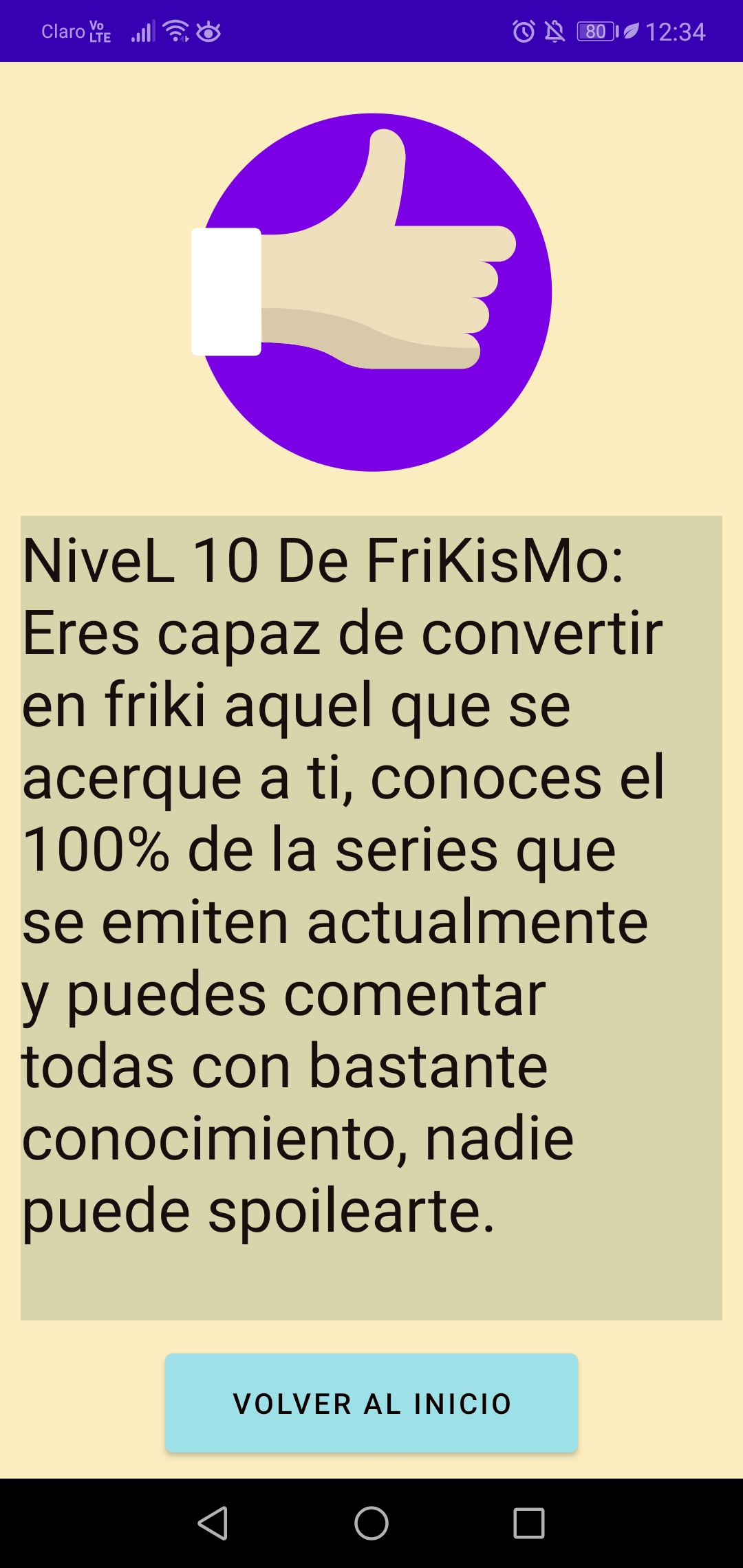 Preguntas Frikis Captura de tela 2