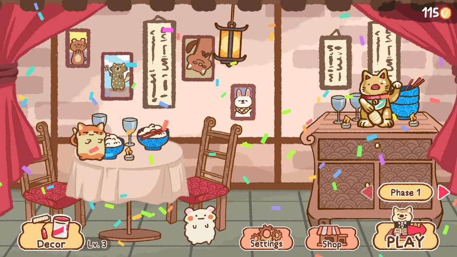 Cute Kawaii Restaurant Capture d'écran 0