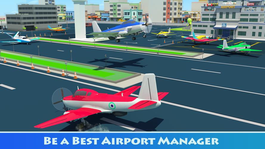 Airport Tycoon Manager Games Скриншот 0