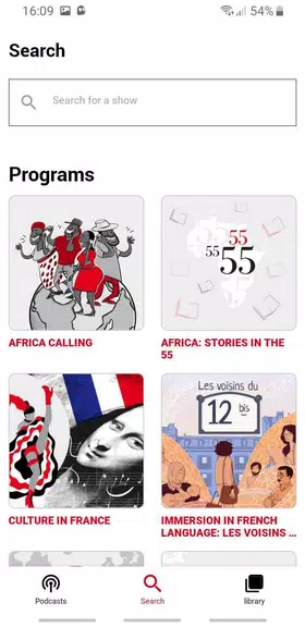 RFI Pure Radio - Podcasts Скриншот 1