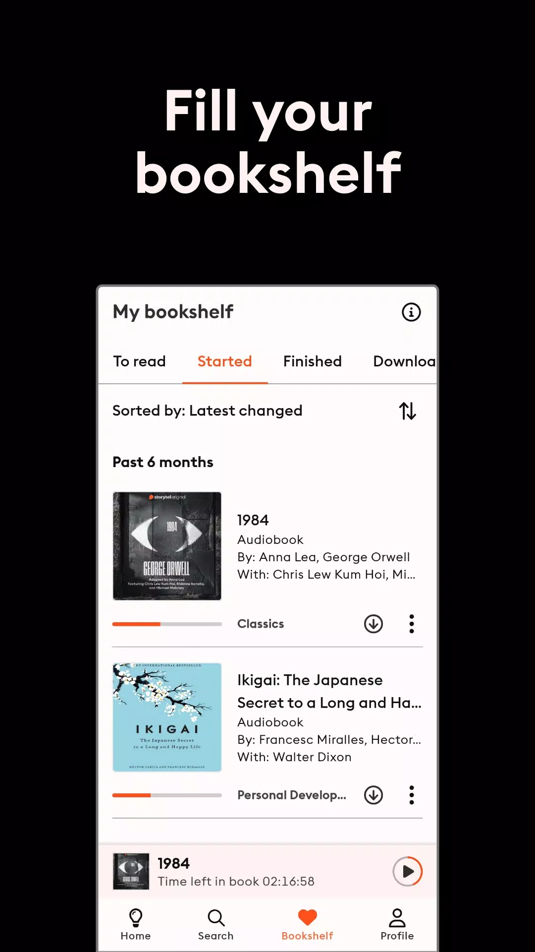 Storytel ภาพหน้าจอ 3