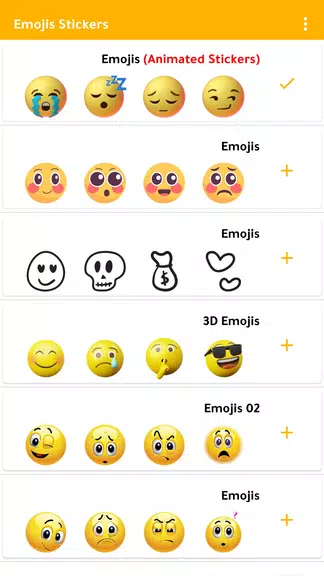 Emoji Stickers WASticker Screenshot 1