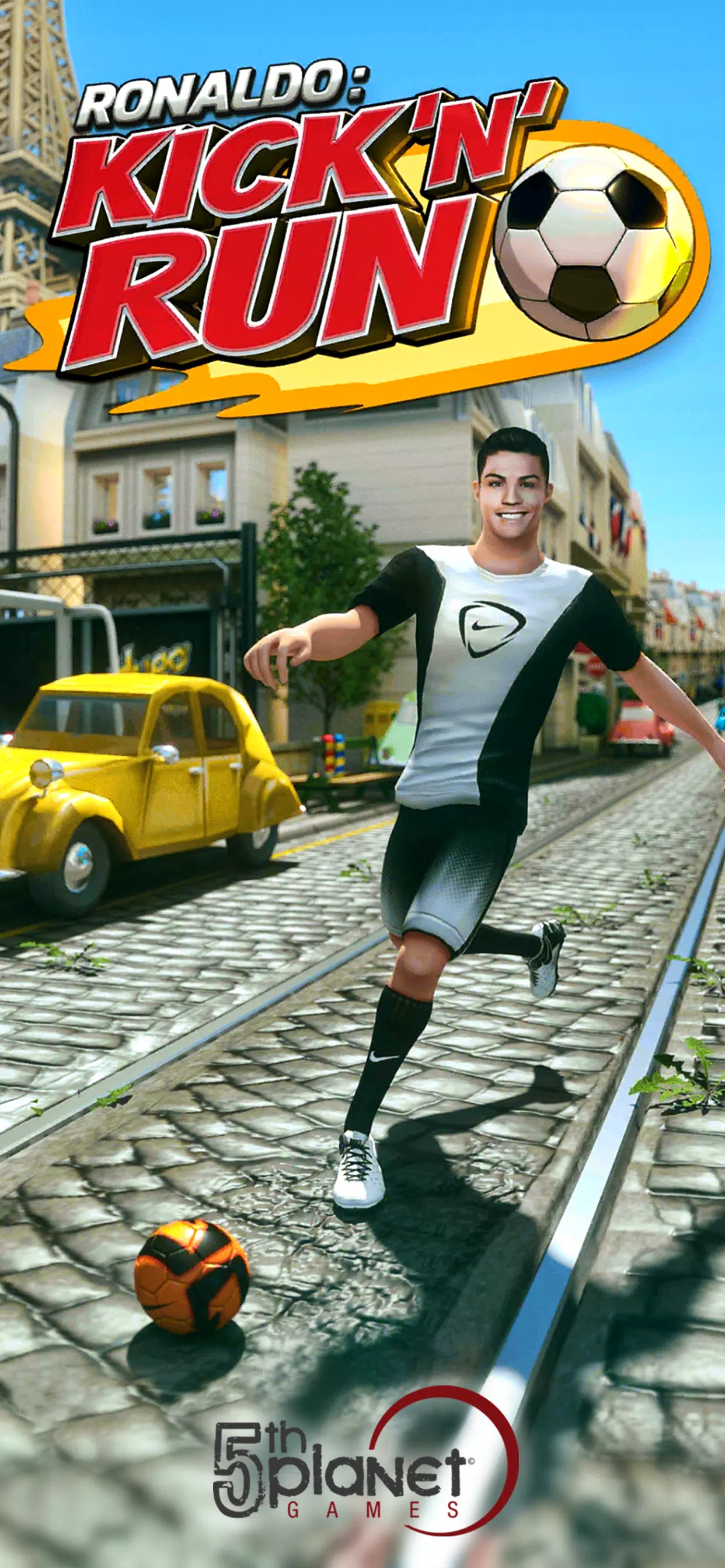 Ronaldo: Kick’n’Run Football Captura de tela 0