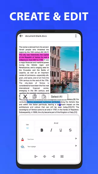 Office Reader - Docx reader Captura de pantalla 2