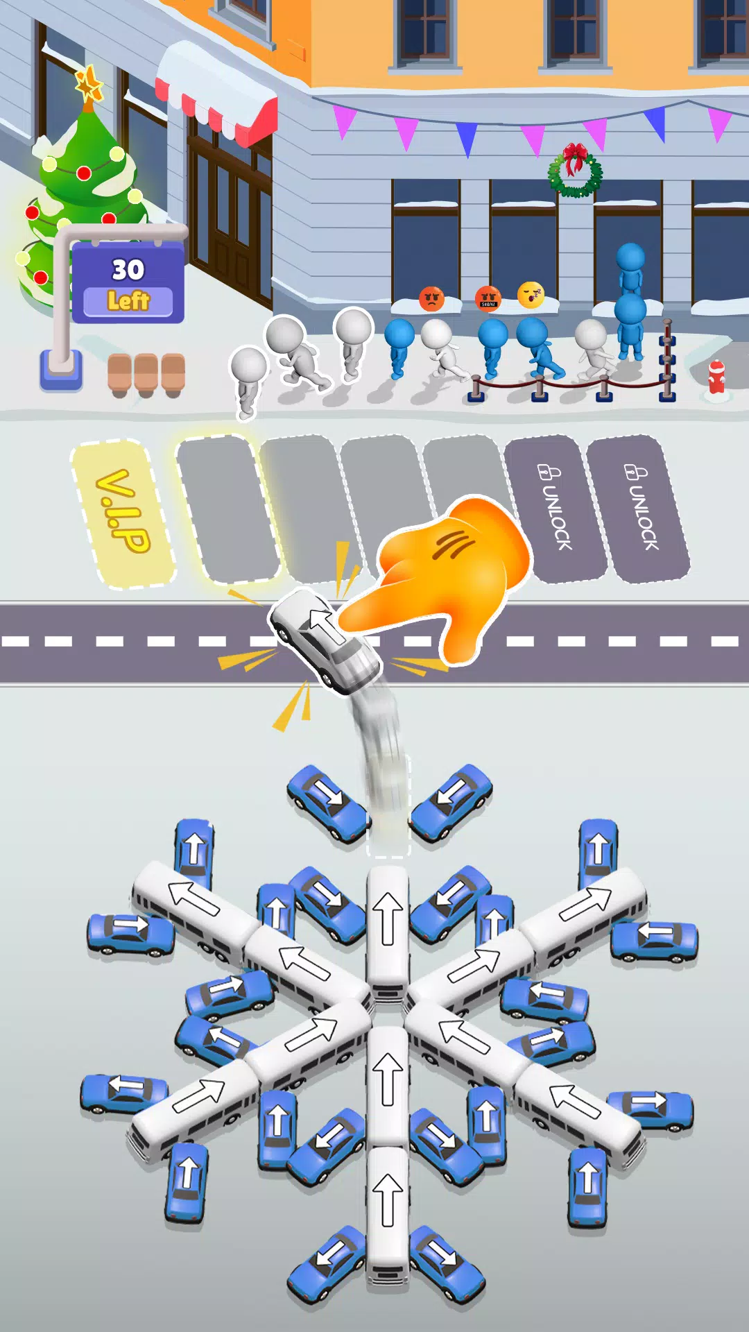 Bus Sort Jam: Parking Puzzle Ekran Görüntüsü 2