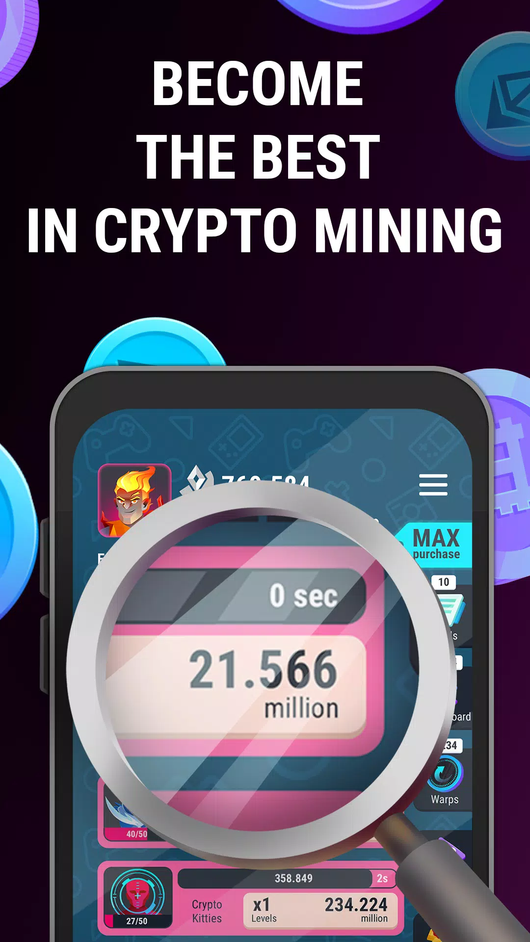 Schermata Crypto Miner Tycoon 2