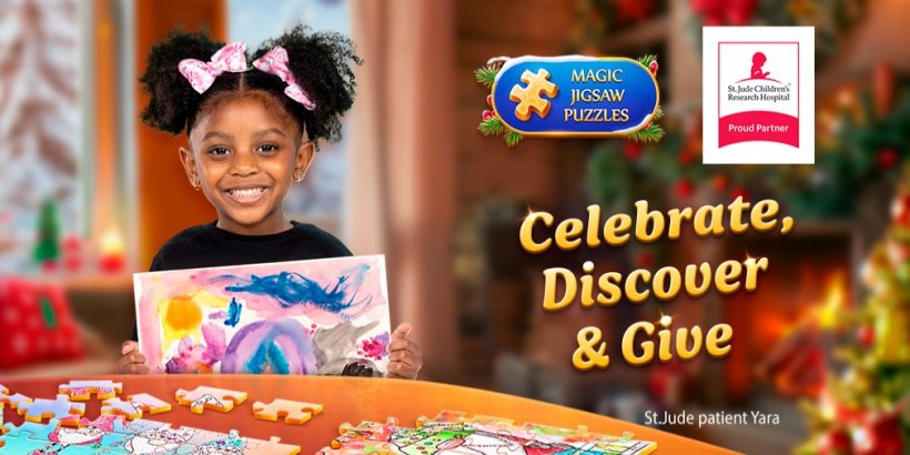 Magic Jigsaw Puzzle publie deux nouveaux packs spéciaux pour soutenir l'hôpital de St. Jude Children