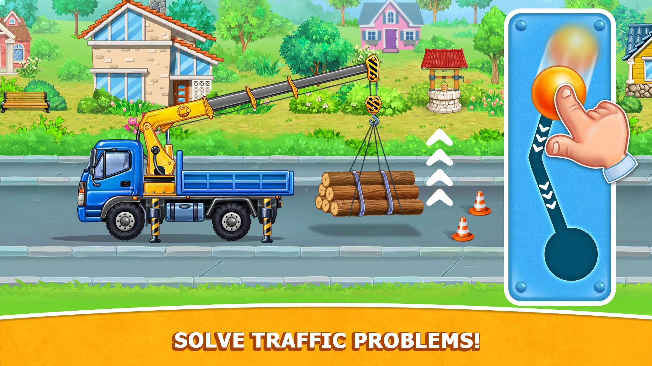 Kids Truck: City Builder Games Zrzut ekranu 1