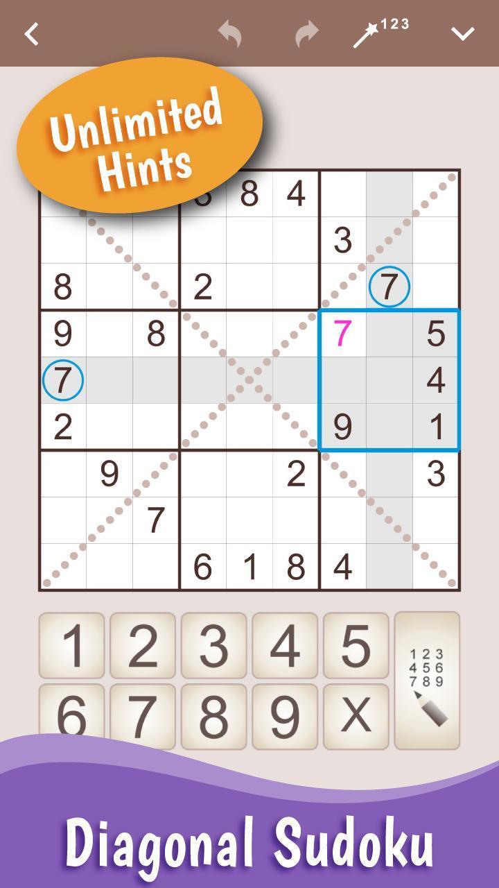 Sudoku: Classic and Variations स्क्रीनशॉट 1