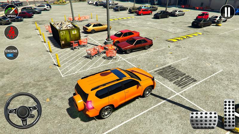 Prado Car Parking 3D Car Games Ekran Görüntüsü 0