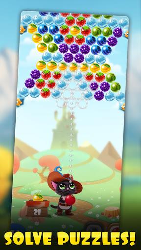 Fruity Cat: bubble shooter! Скриншот 0