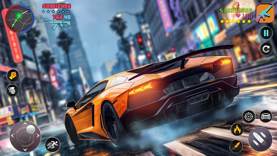 Open world Car Simulator Games 螢幕截圖 3